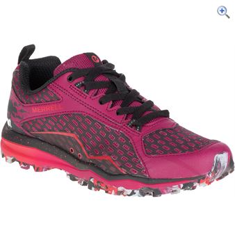 Merrell Women's All Out Crush Tough Mudder Trail Shoe - Size: 7 - Colour: Red